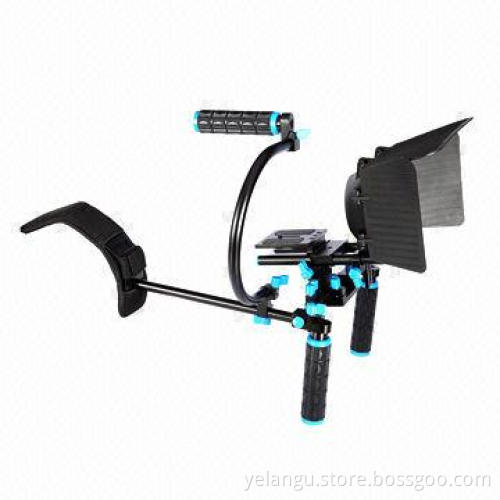 Double-hands Photography Bracket Professional Stabilizer System for DSLR and Camcorders